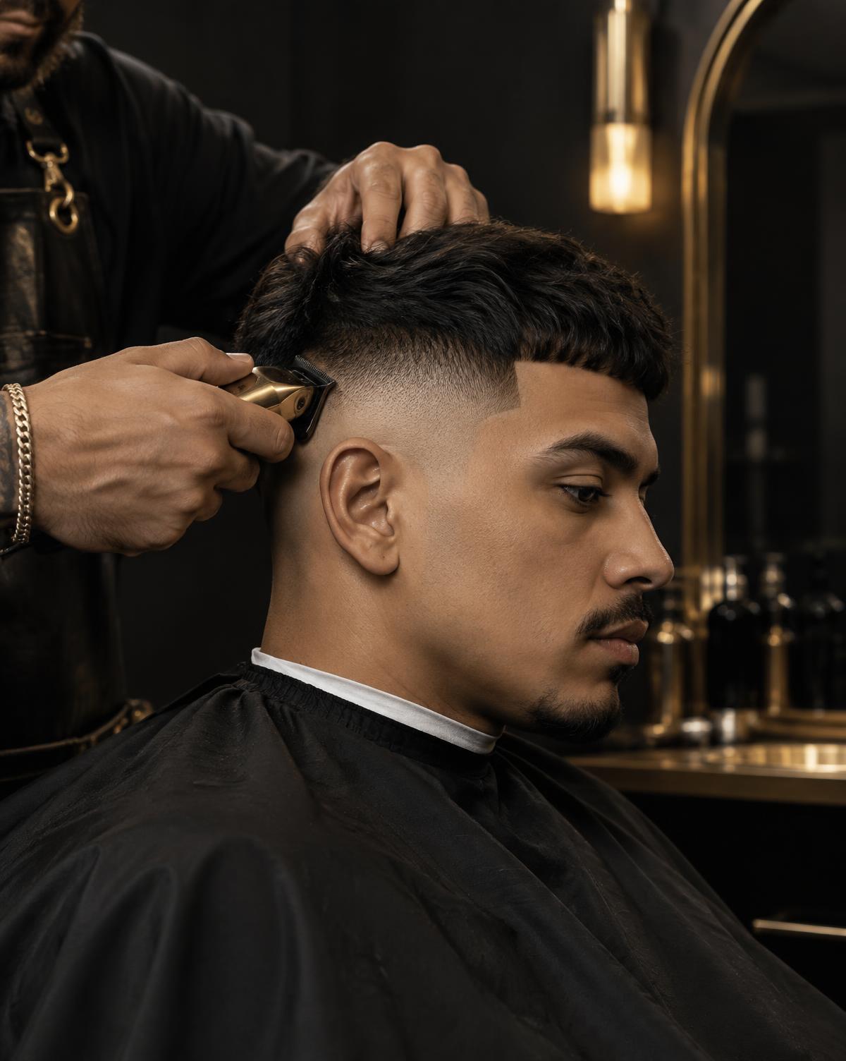 Corte fade de precisión